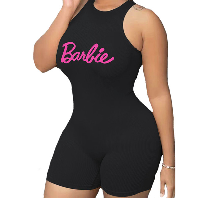 Barbie Yoga treino conjunto para mulheres, kawaii, desenhos animados,  macio, esporte, suspensórios, shorts, sem costura, roupas de fitness,  menina sexy, anime, menina - AliExpress